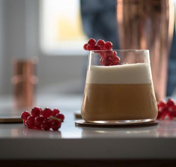 PU-ERH WHISKY SOUR COCKTAIL