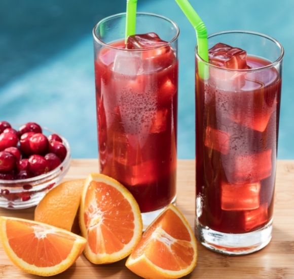 Cranberry Iced Tea